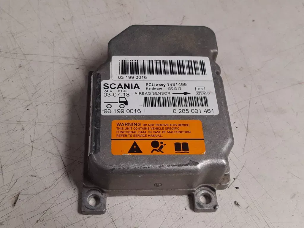 Scania 1918985, regelunit airbag R-, en 4-serie
