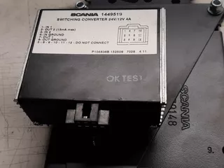 Scania 1449519 of 1746312 omvormer 24-12 V 4Ah, 4-serie